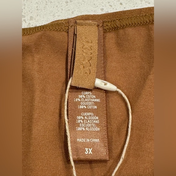 NWT Skims - Fits Everybody T- string Thong - Camel, 3X - Picture 9 of 11